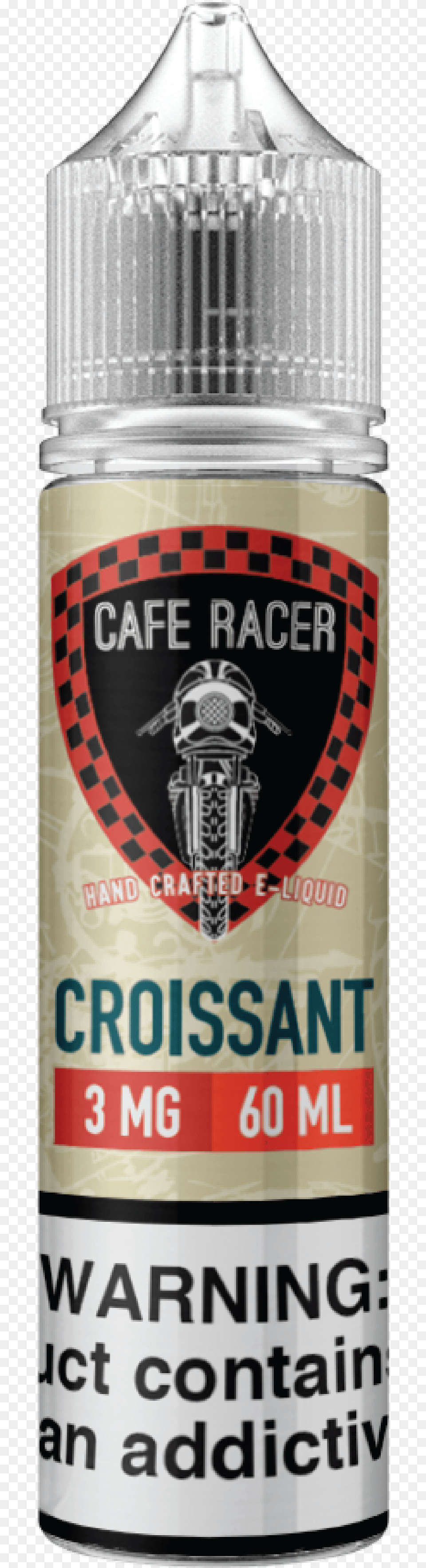 Croissant Liquid Cafe Racer Croissant, Bottle, Can, Tin Free Transparent Png