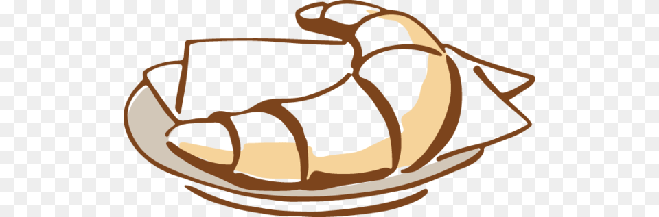 Croissant Oldcuts, Food, Animal, Fish, Sea Life Free Transparent Png