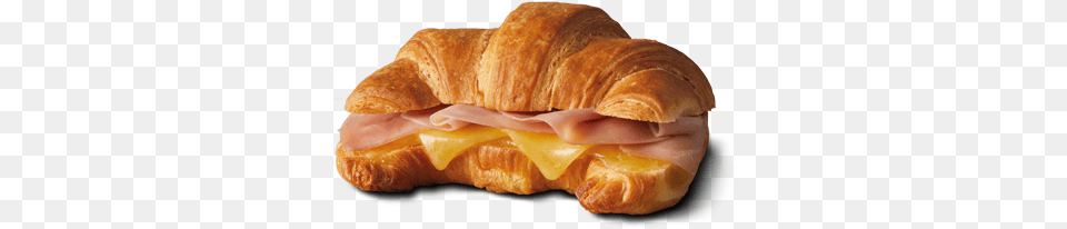Croissant With Ham Amp Cheese Ham And Cheese Toasted Croissant, Food, Burger, Bread Png
