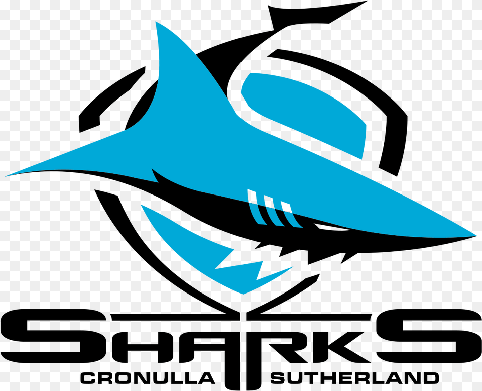 Cronulla Cronulla Sharks Logo, Animal, Sea Life, Fish, Shark Free Transparent Png