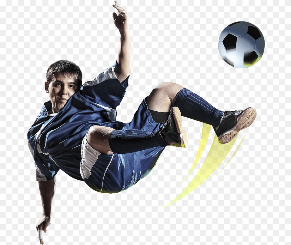 Cronulla Rsl Football Club Sports Men, Kicking, Person, Sphere, Soccer Ball Png Image