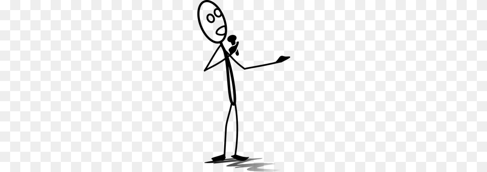 Crooner Silhouette, Outdoors Png Image