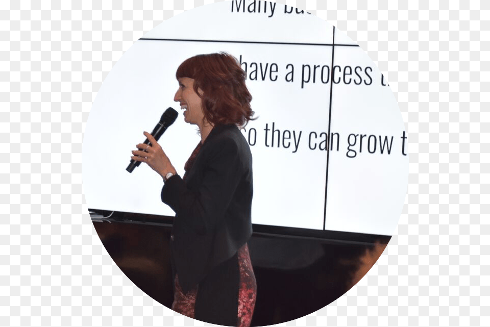 Crop Circle Rebecca Williams Presentation 01 Public Speaking, Adult, Photography, Person, People Free Png Download