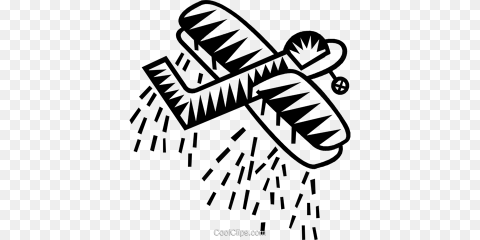 Crop Dusting Royalty Vector Clip Art Illustration, Brush, Device, Tool, Dynamite Free Png