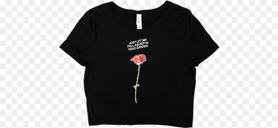 Crop Online Active Shirt, Clothing, Flower, Plant, Rose Png Image