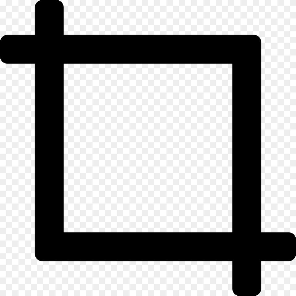 Crop Tool Crop Icon, White Board, Electronics, Screen, Text Png Image