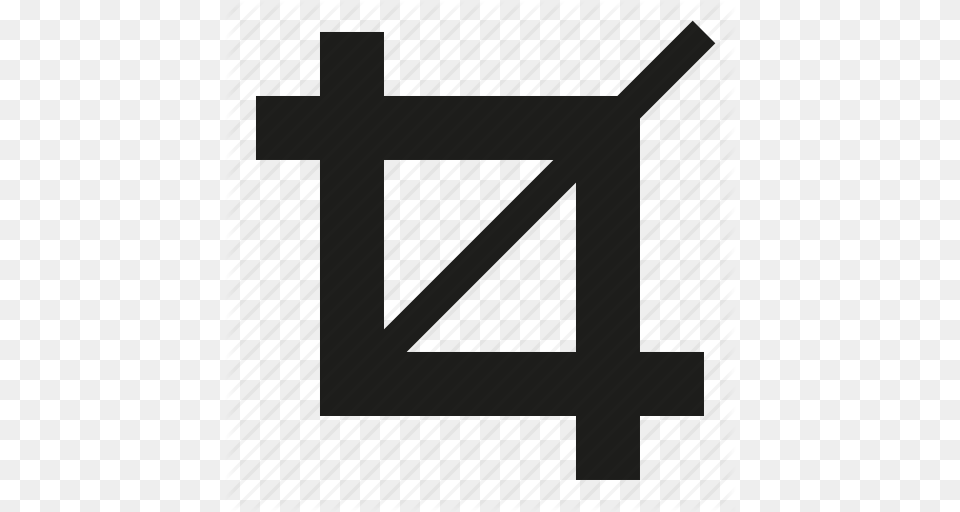 Crop Tool Icon, Cross, Symbol, Architecture, Building Png