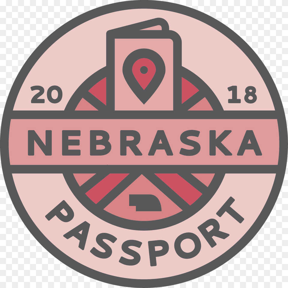 Cropped 2018passportlogo2png Nebraska Passport Circle, Badge, Logo, Symbol Free Png