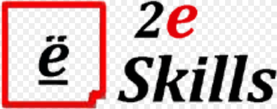 Cropped 2e Skills Logo Carmine, Text, Sign, Symbol, Computer Hardware Free Png