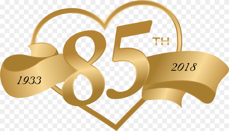 Cropped Anniversary Logo Church, Gold, Symbol, Text Free Transparent Png