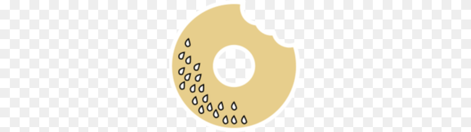 Cropped Bagel Alone Briar Bagels, Disk, Dvd Png