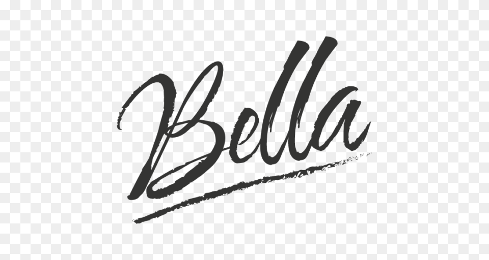Cropped Bella Bella Milano, Handwriting, Text Free Transparent Png