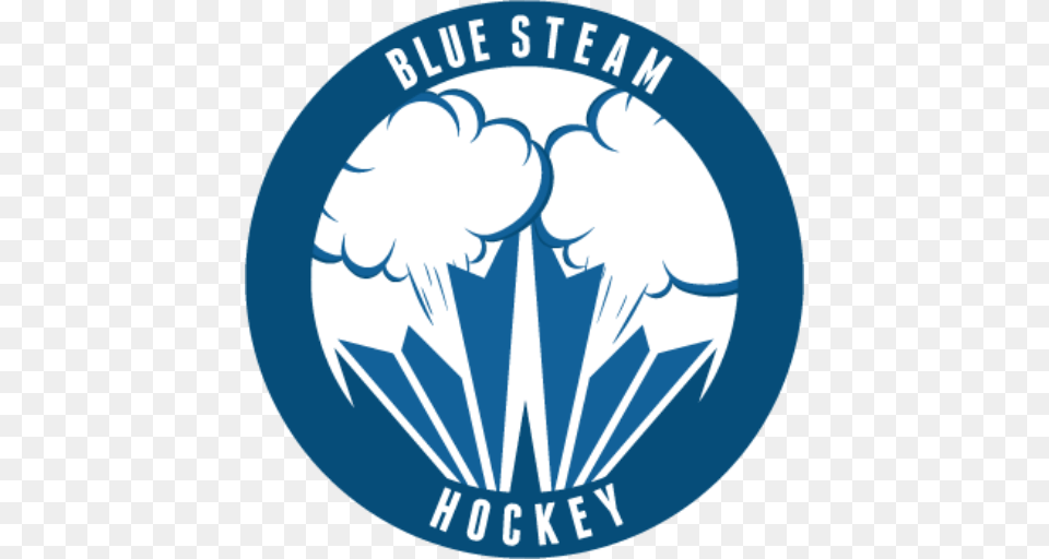 Cropped Blue Steam No Edges, Logo, Emblem, Symbol Free Png