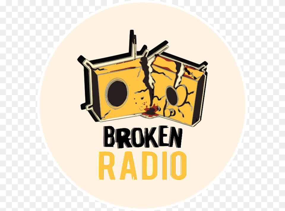 Cropped Broken Radio Final1 Poster, Disk Free Transparent Png