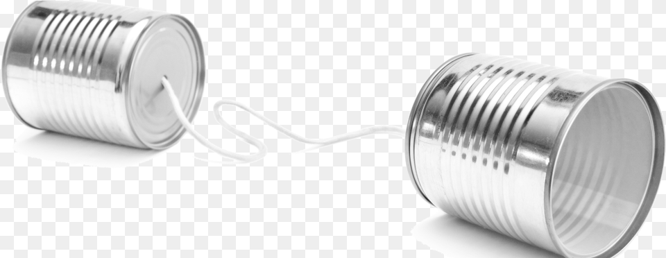 Cropped Cans Communication1 Communication With Can, Tin, Aluminium, Canned Goods, Food Free Transparent Png