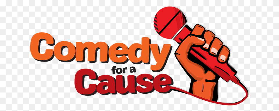 Cropped Cfac Logo Fa Rgbweb Hires Comedy For A Cause, Electrical Device, Microphone, Dynamite, Weapon Free Png Download