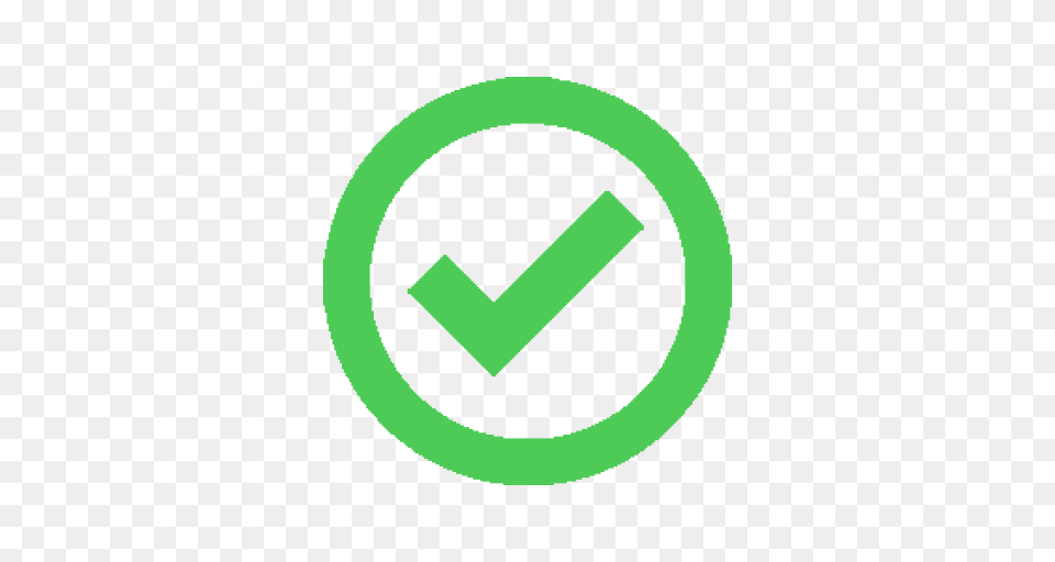 Cropped Checkmark, Green, Logo, Symbol, Disk Free Png Download