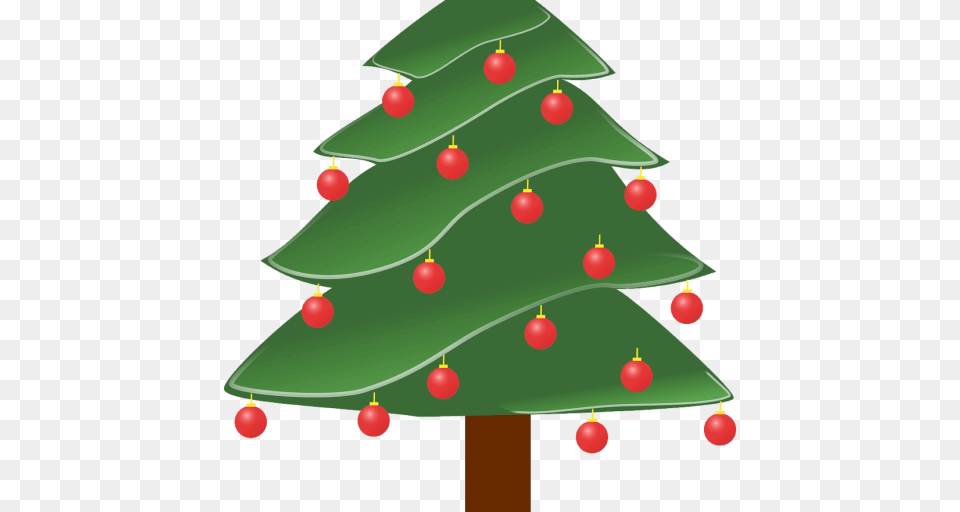 Cropped Christmas Tree Clipart, Food, Fruit, Plant, Produce Free Png