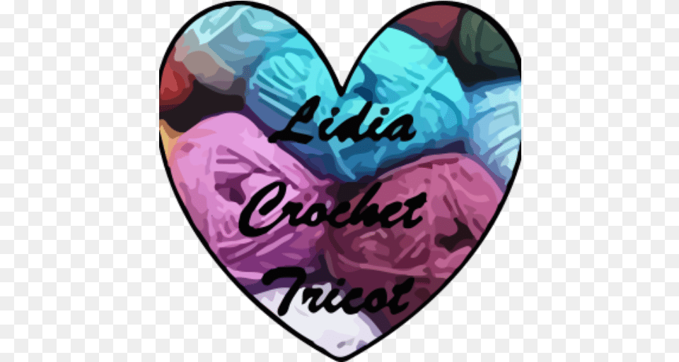 Cropped Coeurlogovectorielpng Lidia Crochet Tricot Lidia Crochet Youtube, Person Free Png Download