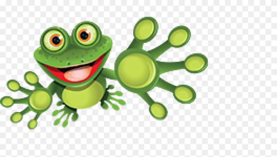 Cropped Cropped Crazy Frog, Green, Amphibian, Animal, Wildlife Png Image