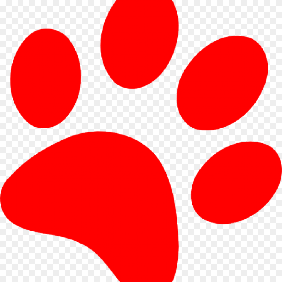 Cropped Cropped Panther Paw Clip Art, Flower, Petal, Plant, Footprint Free Transparent Png