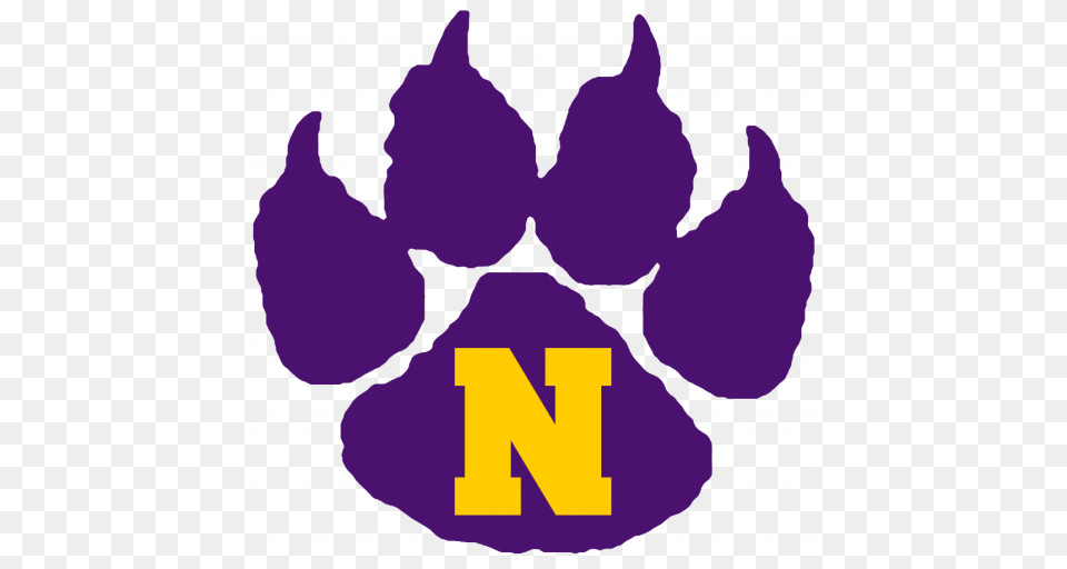 Cropped Cub Paw Large Clean Nevada Cubs Athletics, Purple, Flower, Petal, Plant Free Png