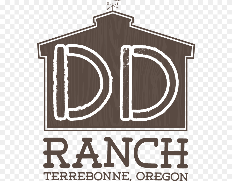 Cropped Dd Ranch Logo, Architecture, Building, Factory Png Image