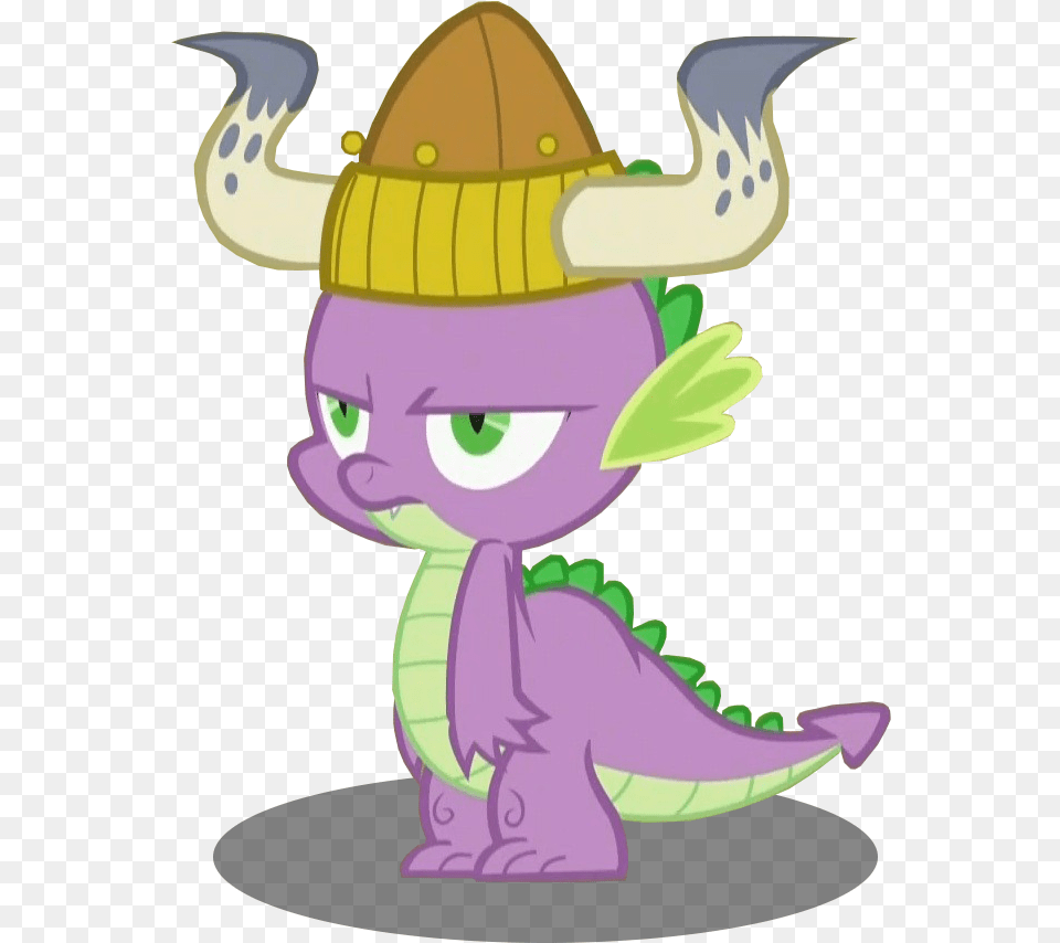Cropped Fall Weather Friends Hat Helmet Safe Screencap Spike Mlp Fim, Purple, Cartoon, Baby, Person Free Png Download