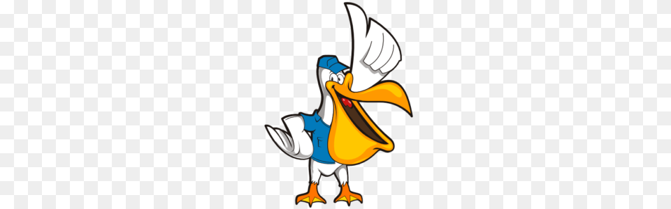Cropped Favicon Pelican Buy And Sell Marine Parts And Goods, Cartoon, Animal, Bird, Waterfowl Free Png
