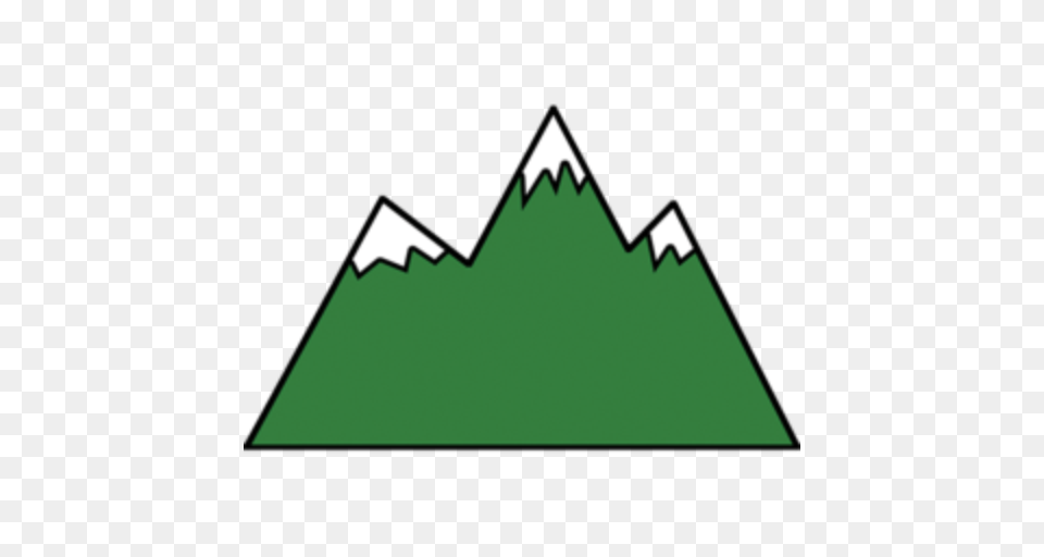 Cropped Faviconbig Conv The Smoke Signal, Green, Triangle, Mountain, Mountain Range Png