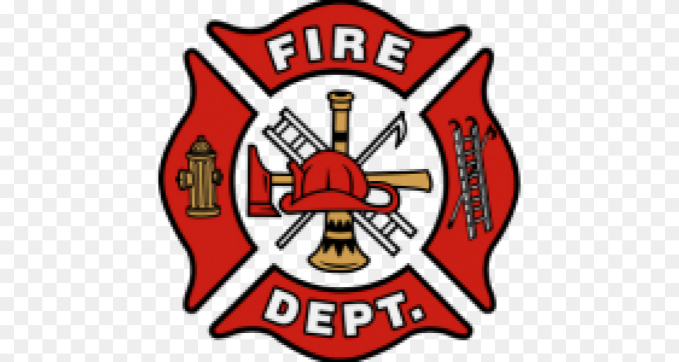 Cropped Fd Grand Bank Fire Department, Logo, Badge, Symbol, Emblem Free Transparent Png