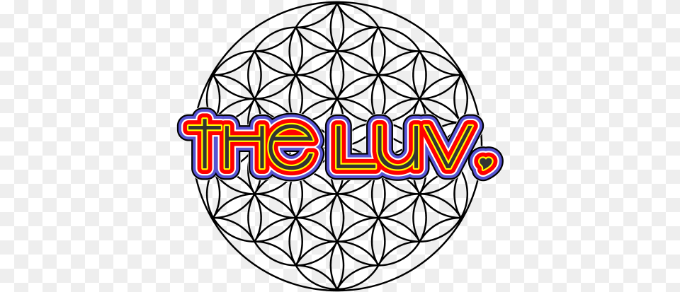 Cropped Floweroflifelogopaid1png U2013 Fresh And Organic Flower Of Life Draw, Light, Neon, Logo, Food Free Png