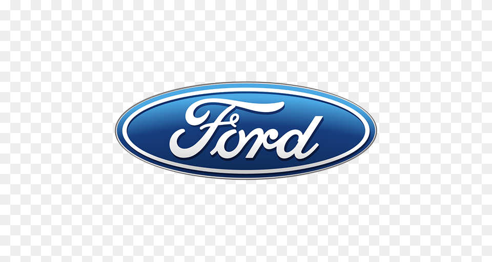 Cropped Ford Brand Logo, Oval Png Image