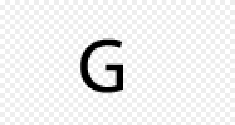 Cropped G Gouldings, Gray Free Png
