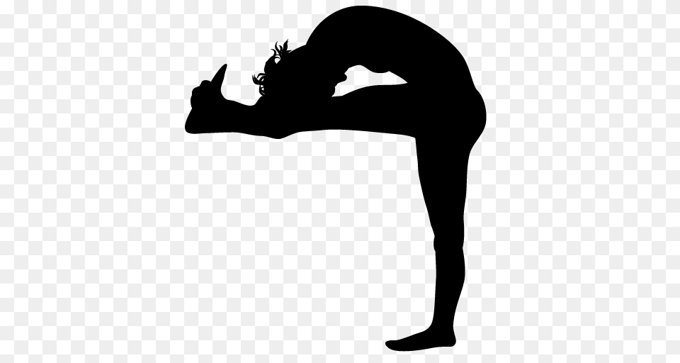Cropped Girl Shk The Union Yoga Strength, Gray Free Transparent Png