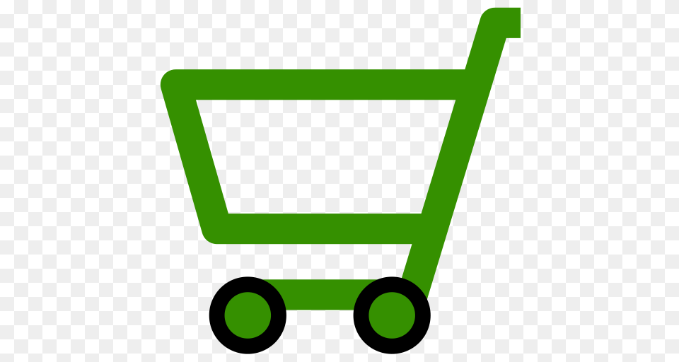 Cropped Green Shopping Cart Icon, Grass, Plant, Shopping Cart, Device Free Transparent Png