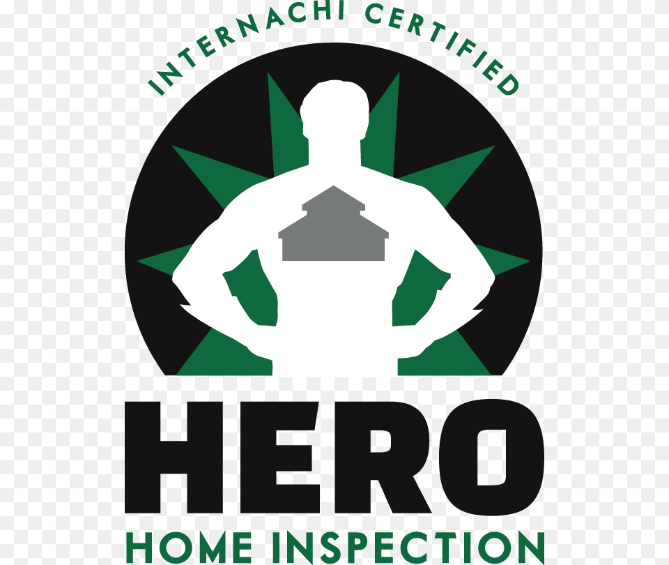 Cropped Herohomeinspection Logo1 Poster, Recycling Symbol, Symbol, Adult, Male Png Image