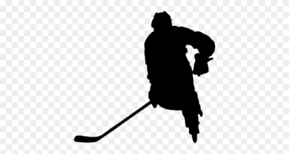 Cropped Hockey Player Junior Hockey Network, Gray Png Image