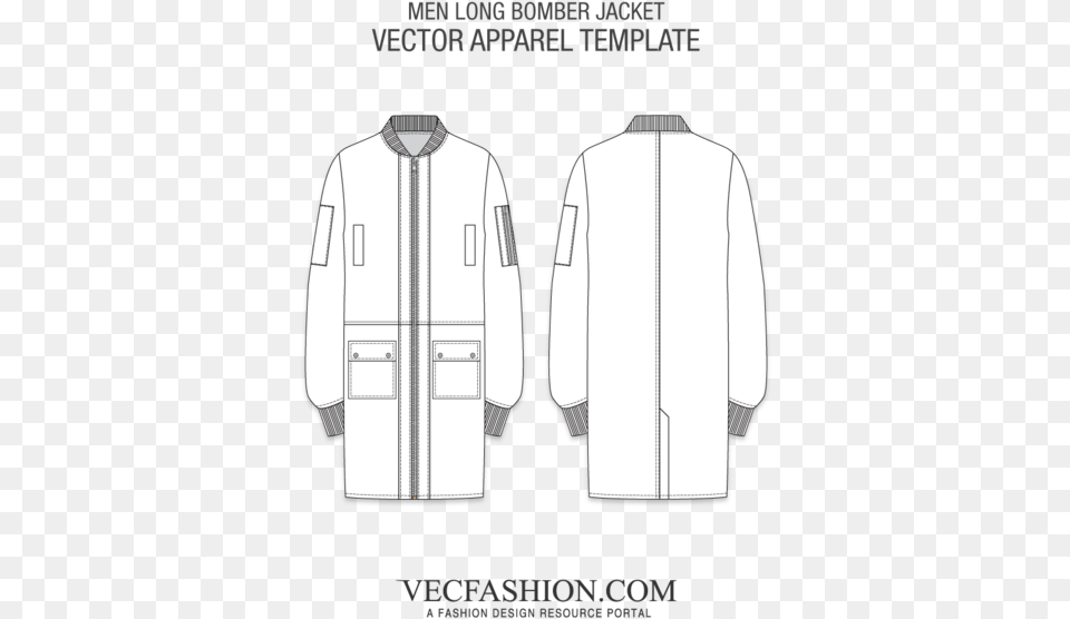 Cropped Hoodie Template, Clothing, Coat, Lab Coat, Jacket Free Transparent Png