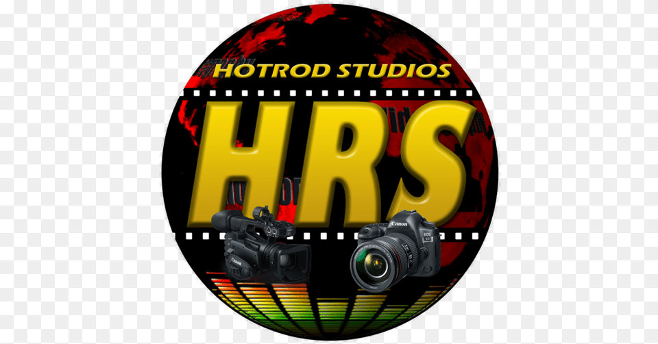 Cropped Hrslogo3png U2013 Hotrod Studios Circle, Photography, Electronics, Camera, Video Camera Png Image