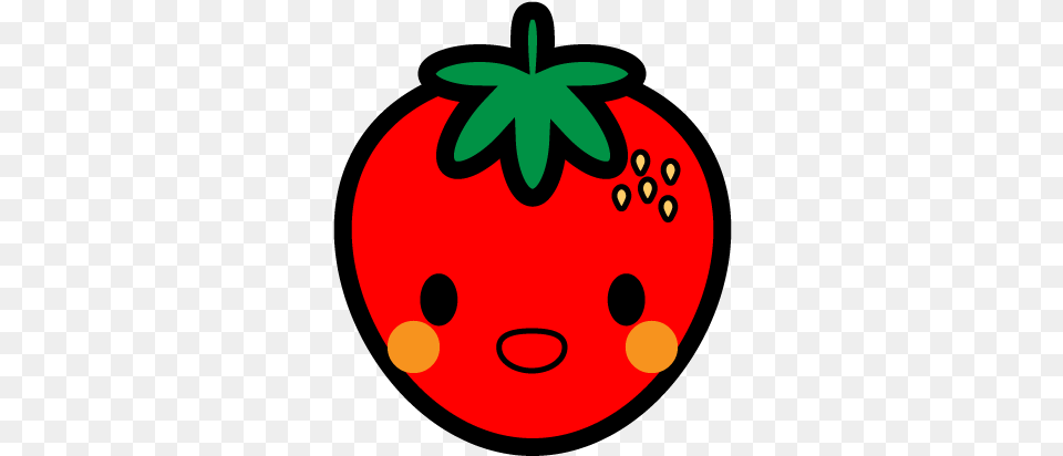 Cropped Ichigopng Tomate Comic, Food, Plant, Produce, Tomato Free Png Download