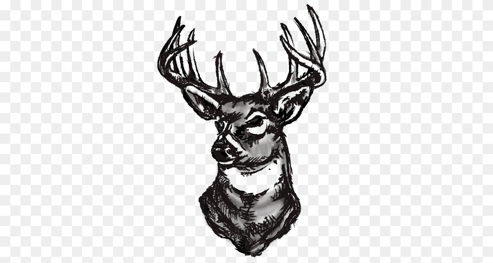 Cropped Icon, Animal, Deer, Mammal, Wildlife Free Transparent Png