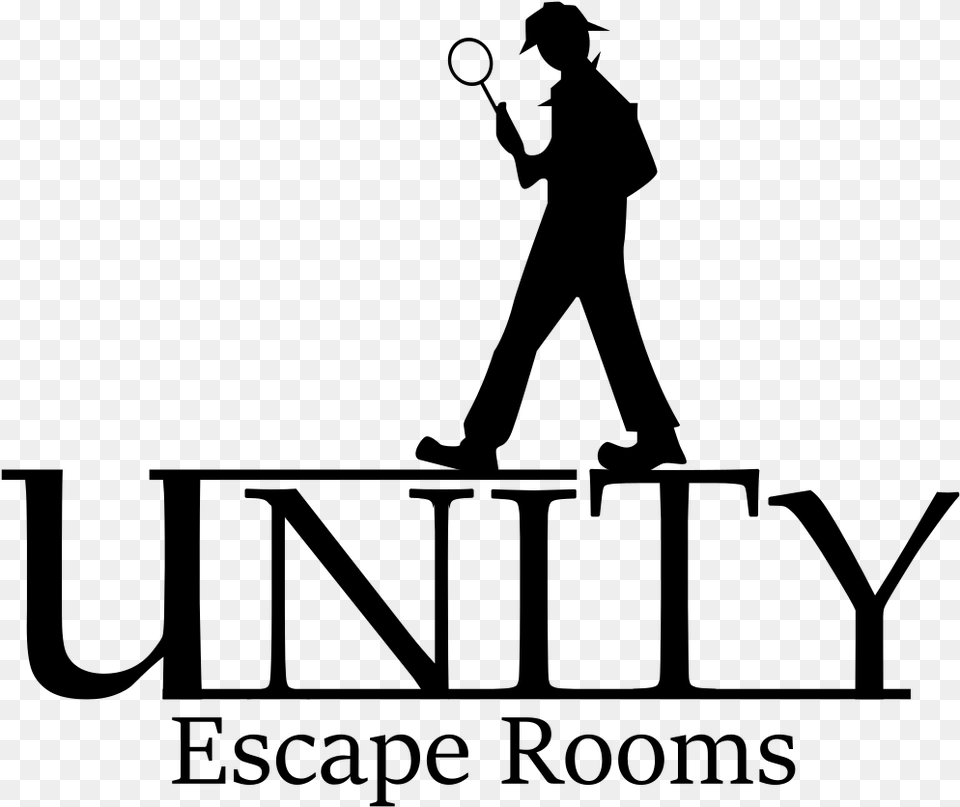 Cropped Iman Unityescaperoom Silhouette, Gray Png Image