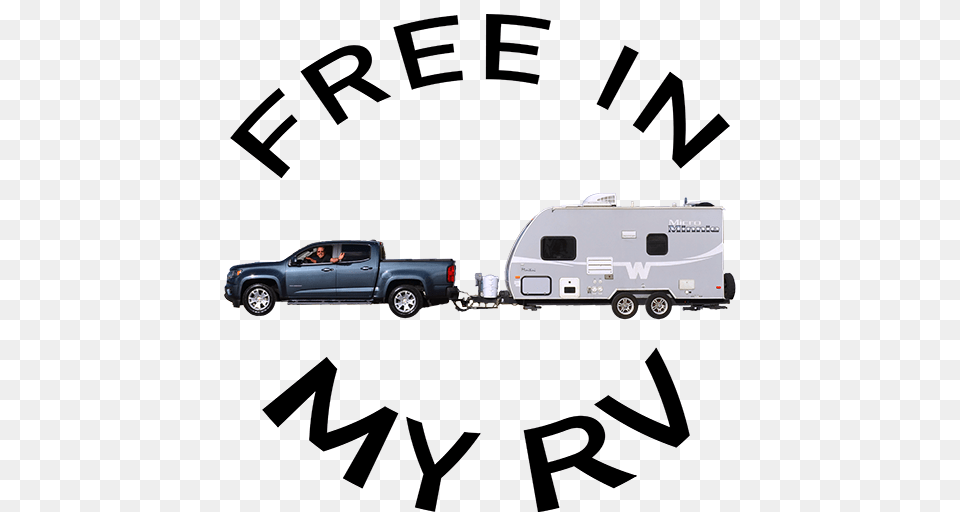 Cropped In My Rv Favicon, Vehicle, Truck, Transportation, Pickup Truck Free Transparent Png