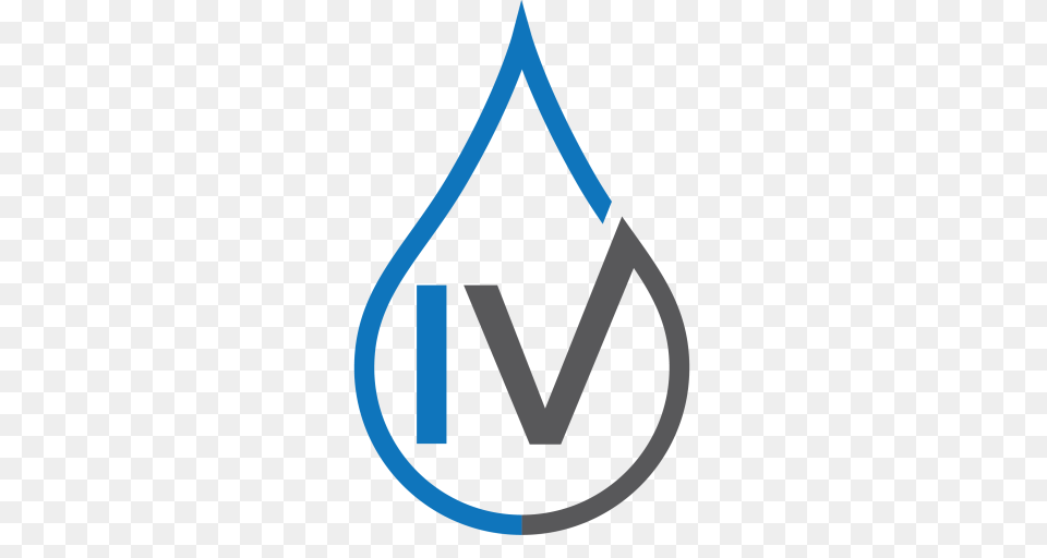 Cropped Iv Recovery Final Hydration Vitamin Drips, Triangle, Droplet, Logo Free Png Download