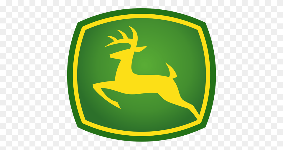 Cropped John Deere Icon, Logo, Emblem, Symbol, Animal Free Png Download