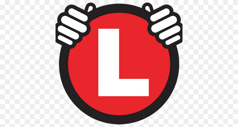 Cropped L Image Ltest Driving School, First Aid, Symbol, Logo Free Png