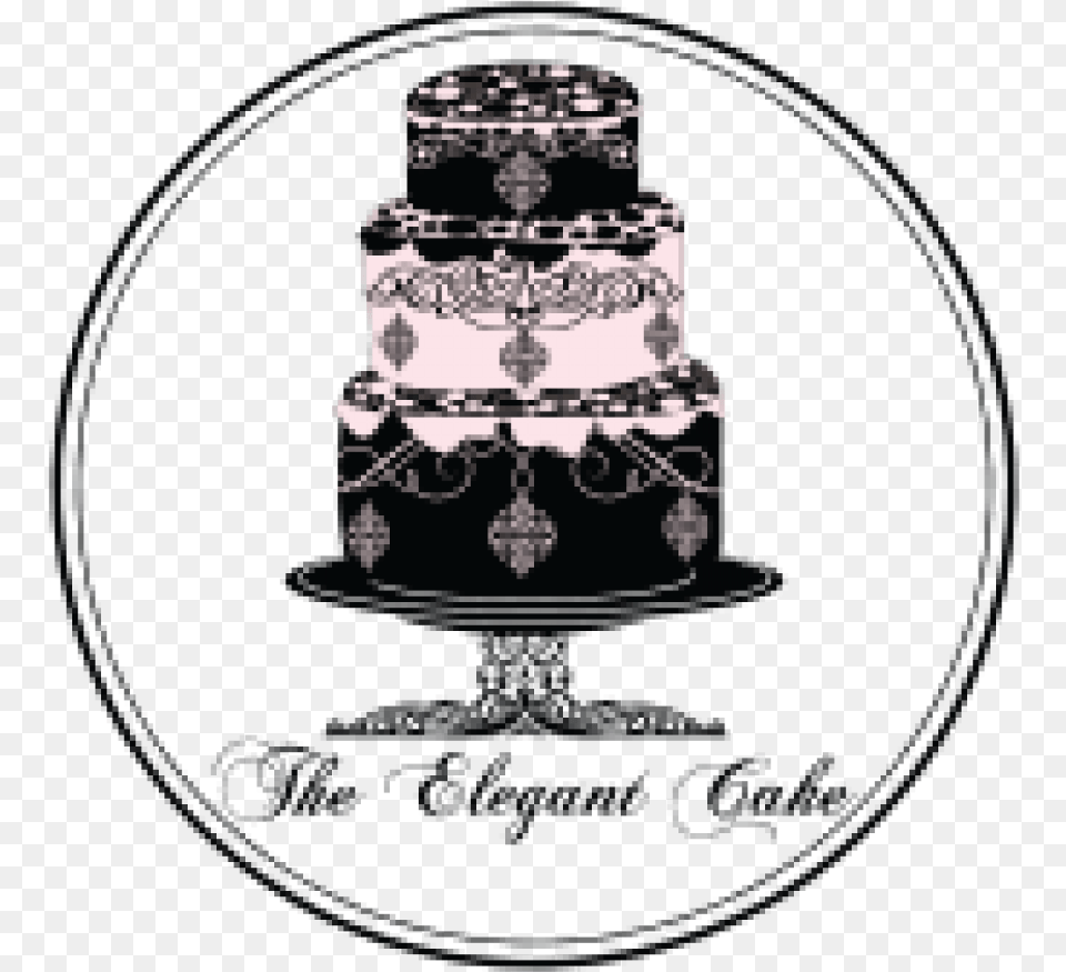 Cropped Leann Logo Cake Black Wedding Cake, Food, Dessert, Adult, Person Png