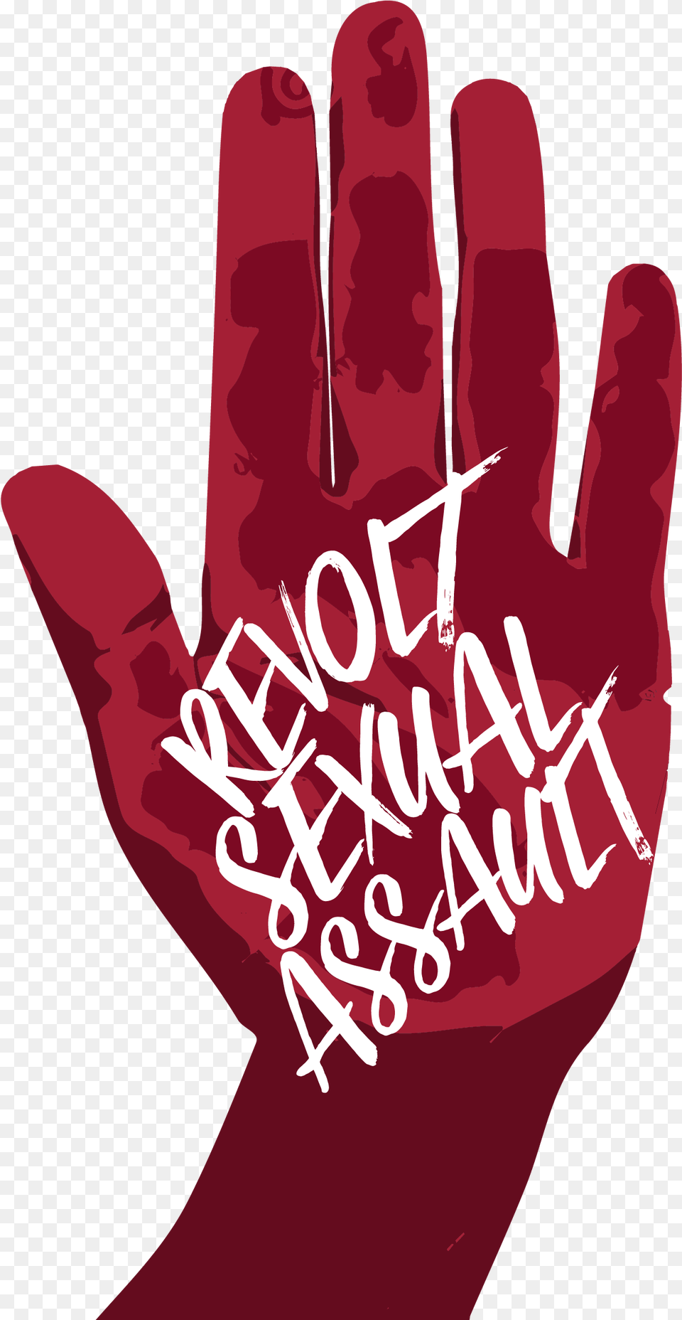 Cropped Logo For Sexual Assault, Clothing, Glove, Body Part, Hand Free Png