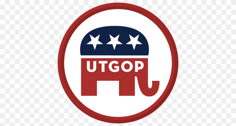 Cropped Logos Utah Republican Party, Logo, Symbol, Badge, First Aid Free Transparent Png